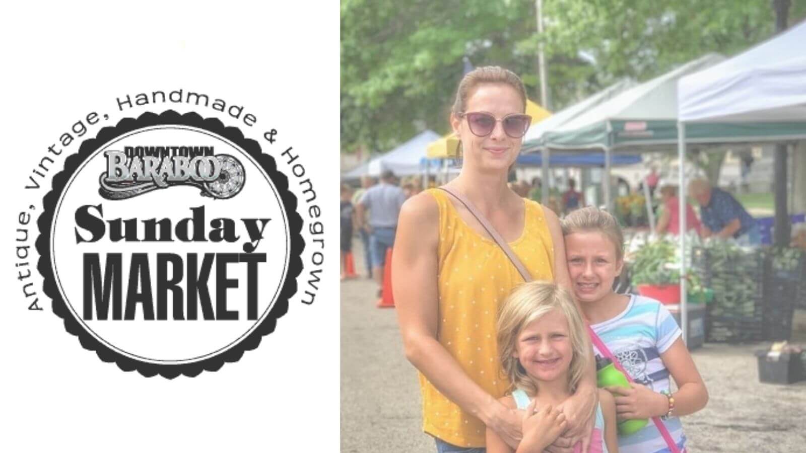 Downtown Baraboo Sunday Market