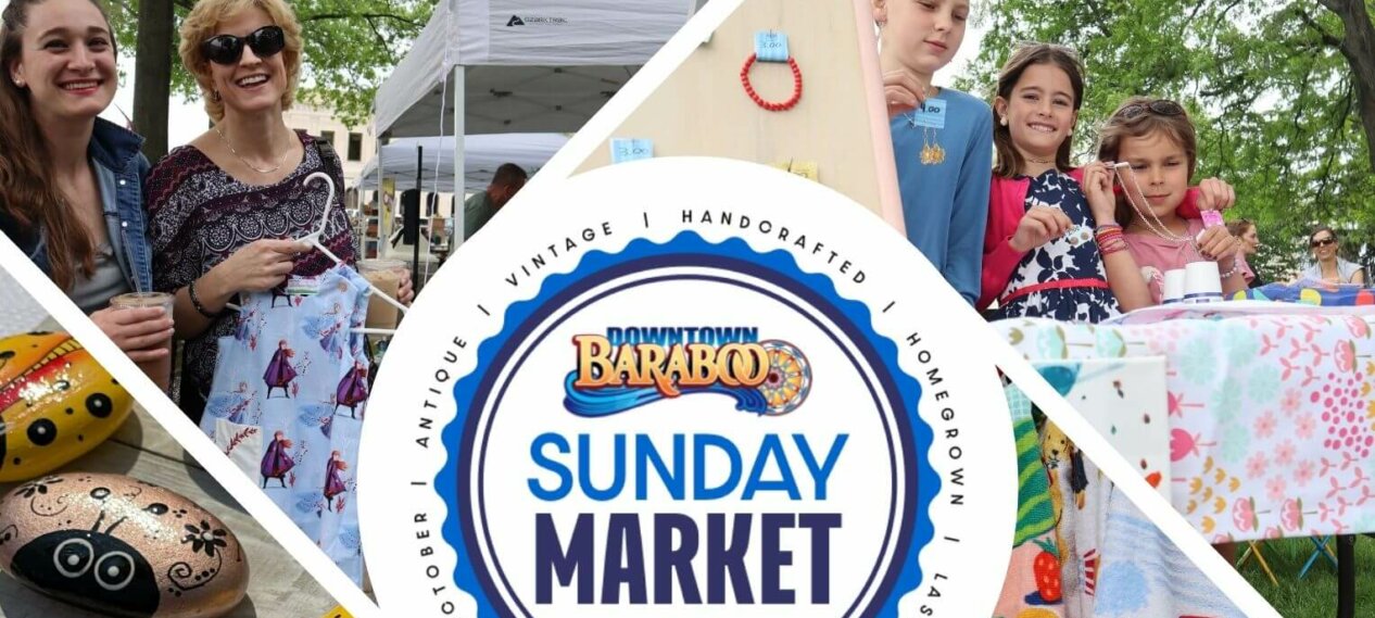 2024 Sunday Market Downtown Baraboo