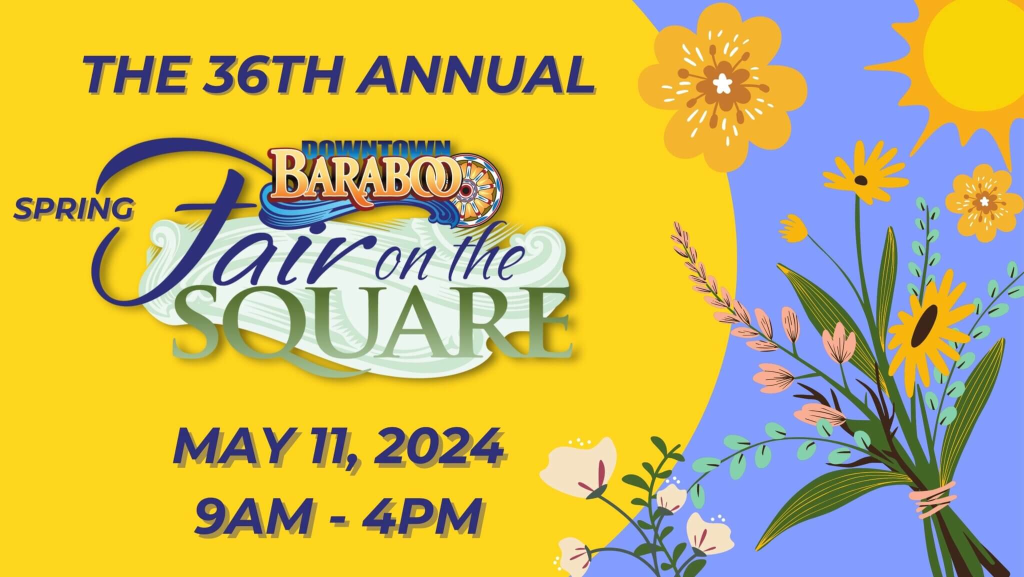 Spring Fair on the Square Downtown Baraboo