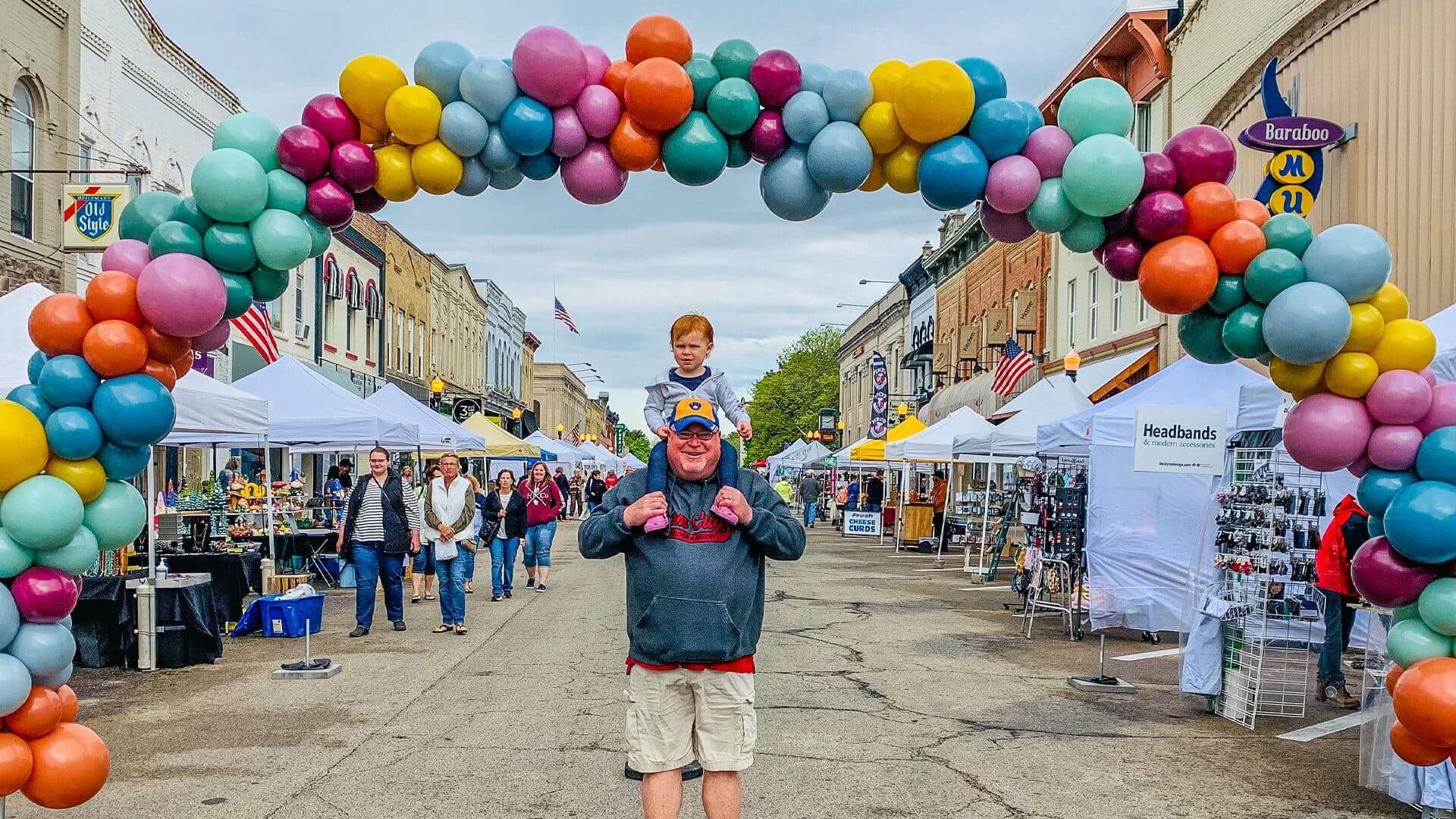 Spring Fair on the Square Downtown Baraboo