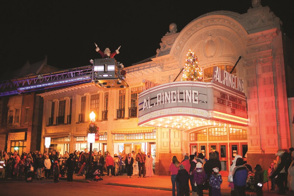 Holiday Light Parade Downtown Baraboo