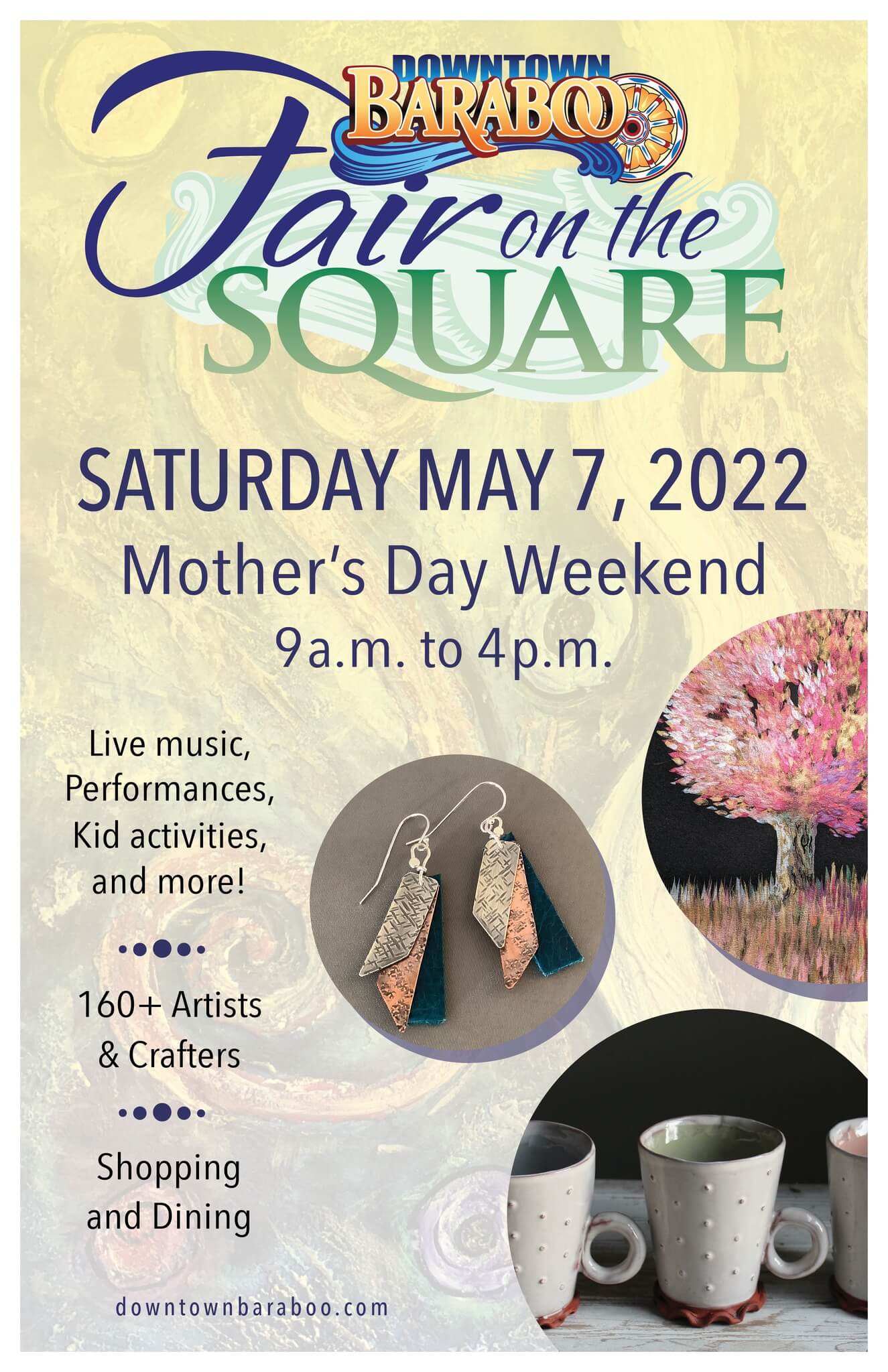 Spring Fair on the Square Downtown Baraboo
