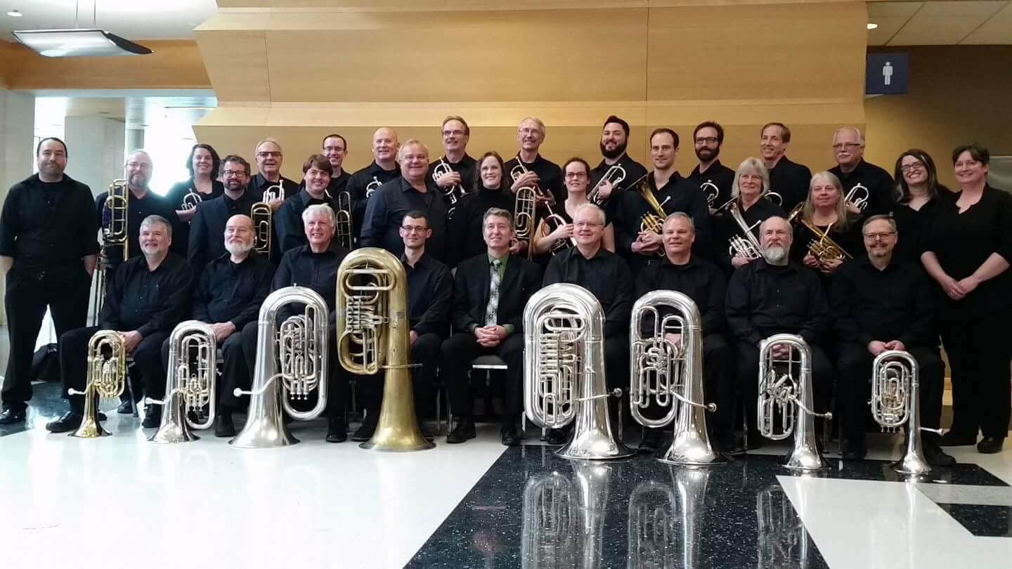 Concerts on the Square Madison Brass Band Downtown Baraboo