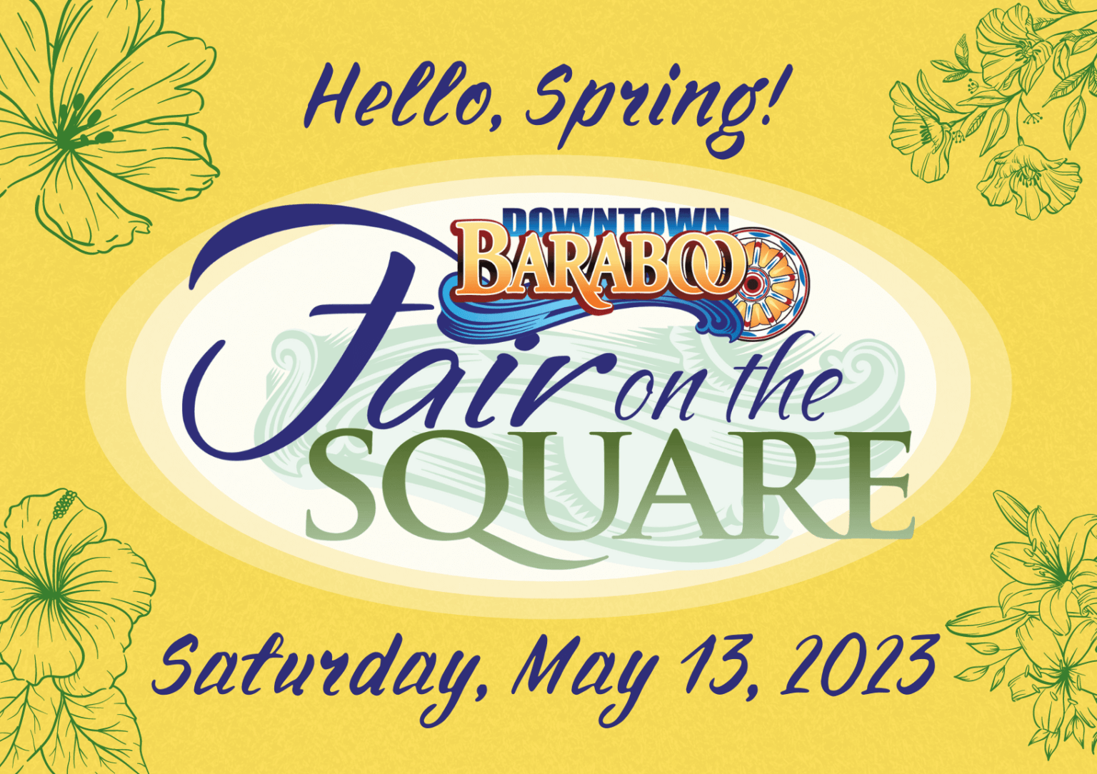 Spring Fair on the Square Downtown Baraboo