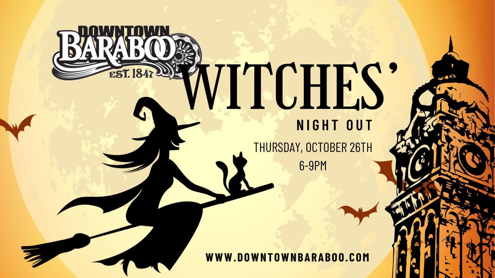 Witches Night out Downtown Baraboo