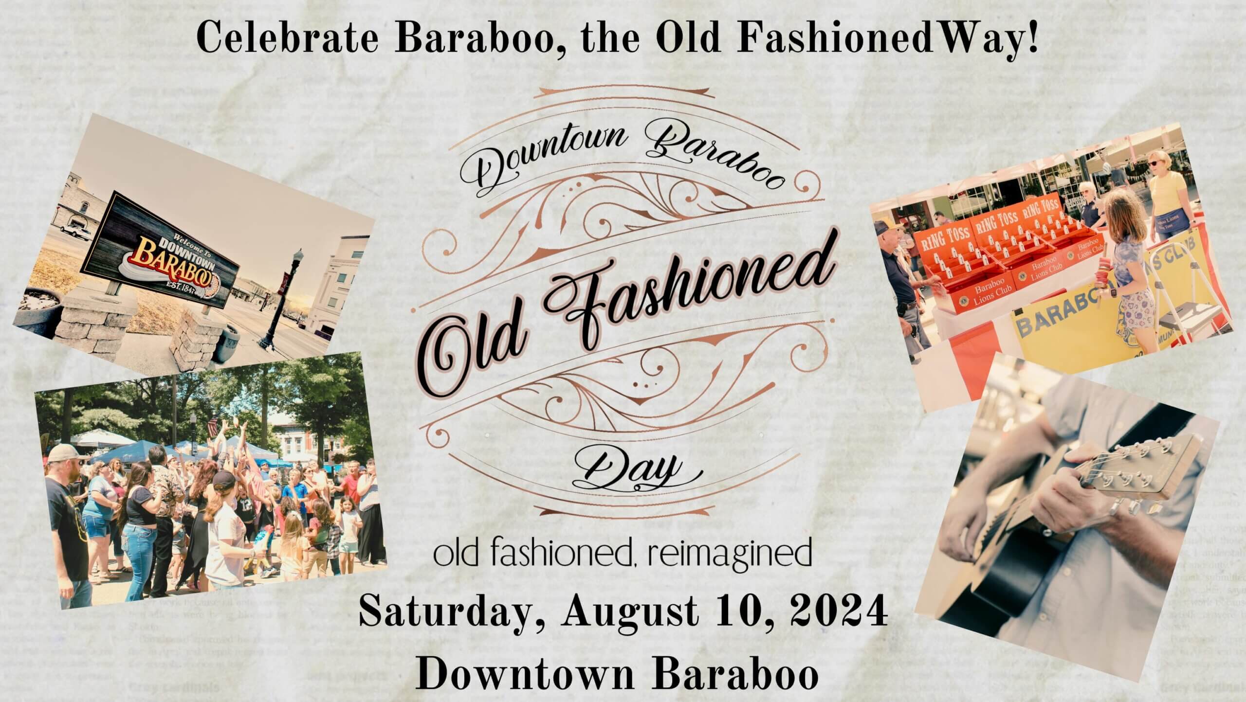 Old Fashioned Day & Made in Baraboo Market Downtown Baraboo