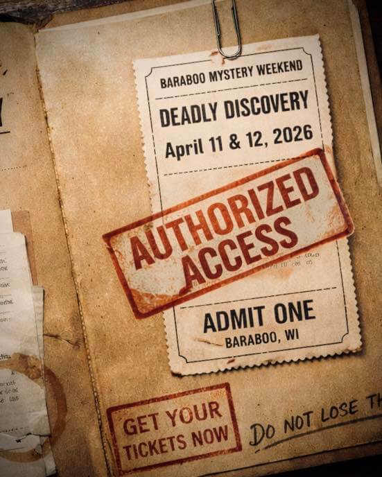 Deadly Discovery Murder Mystery Weekend - Authorized Access Folder